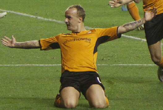 LeighG celebrates winning pen v Crawley s pic PeteH