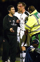 Jody injured at Southend